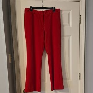 Worthington Red Women's Trousers